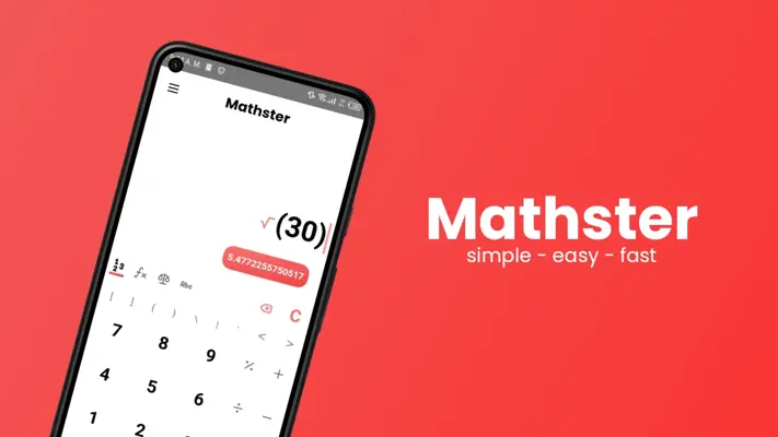 Mathster android App screenshot 1